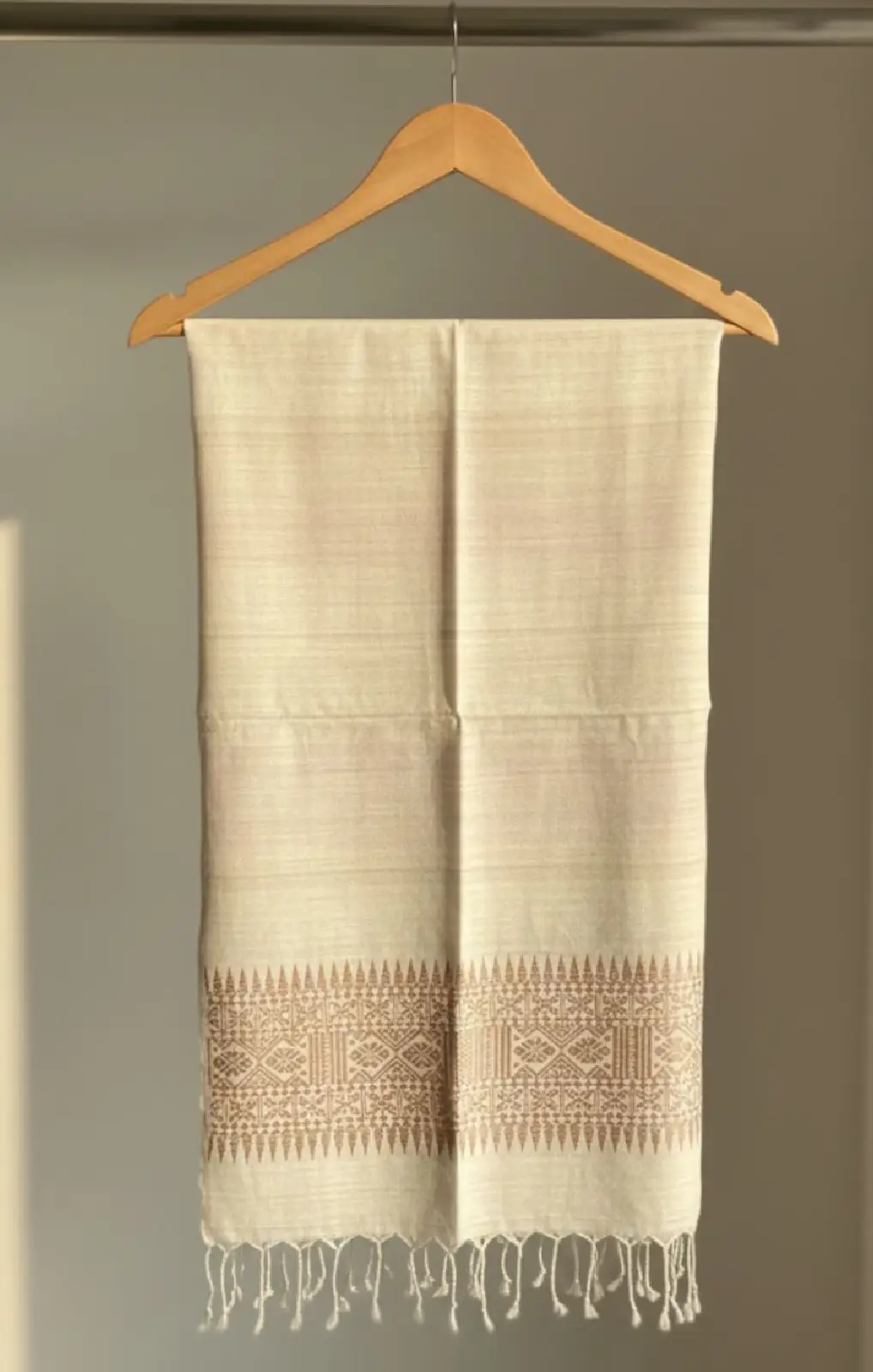 The Heirloom Weave Pure Eri Stole
